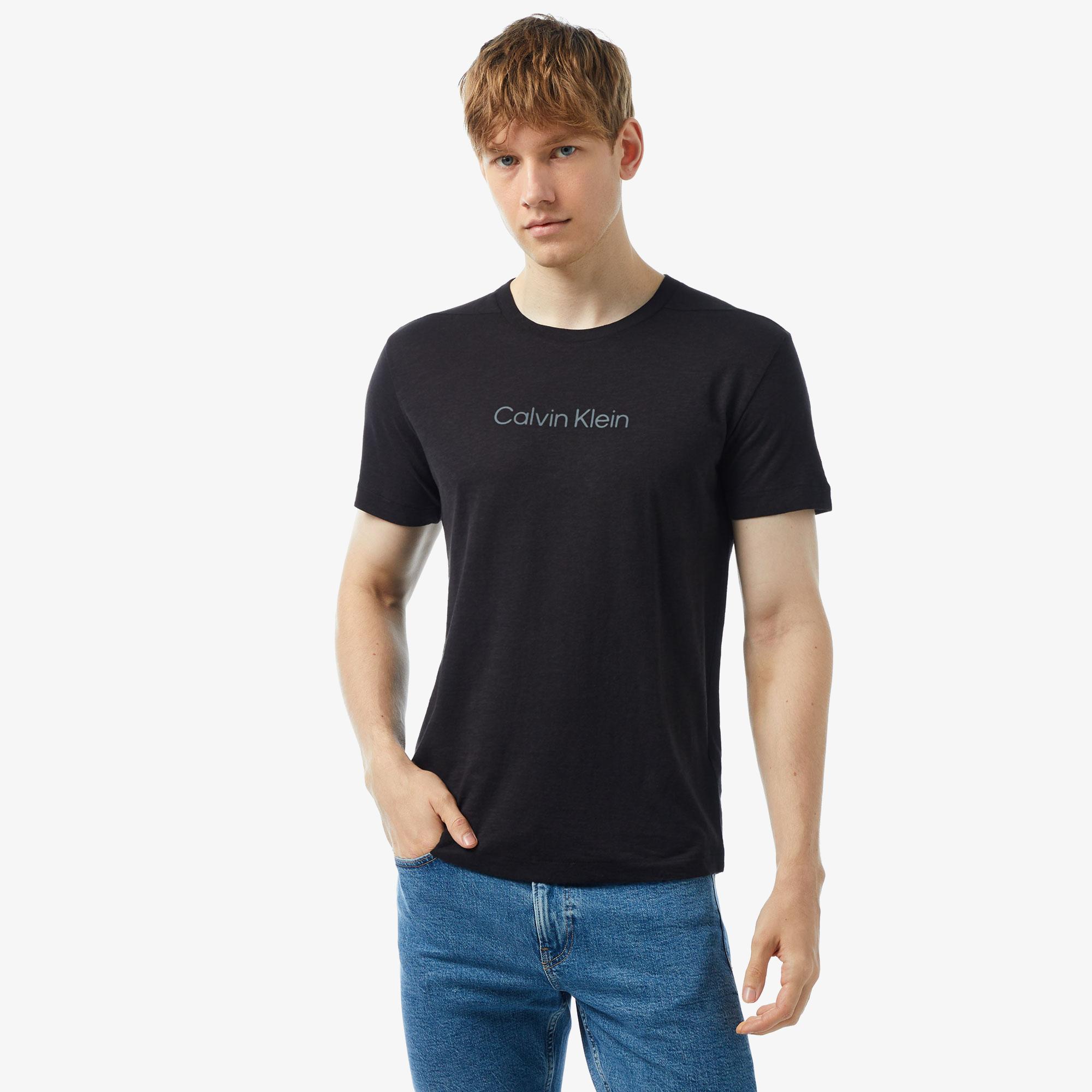 Calvin Klein Lifestyle Erkek Siyah T-Shirt