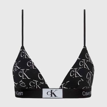  Calvin Klein 1996 Cotton Kadın Siyah Bra