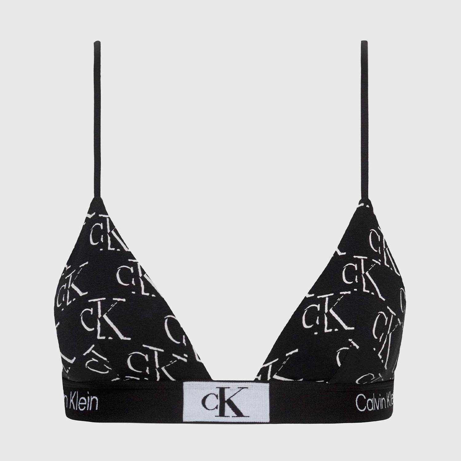  Calvin Klein 1996 Cotton Kadın Siyah Bra