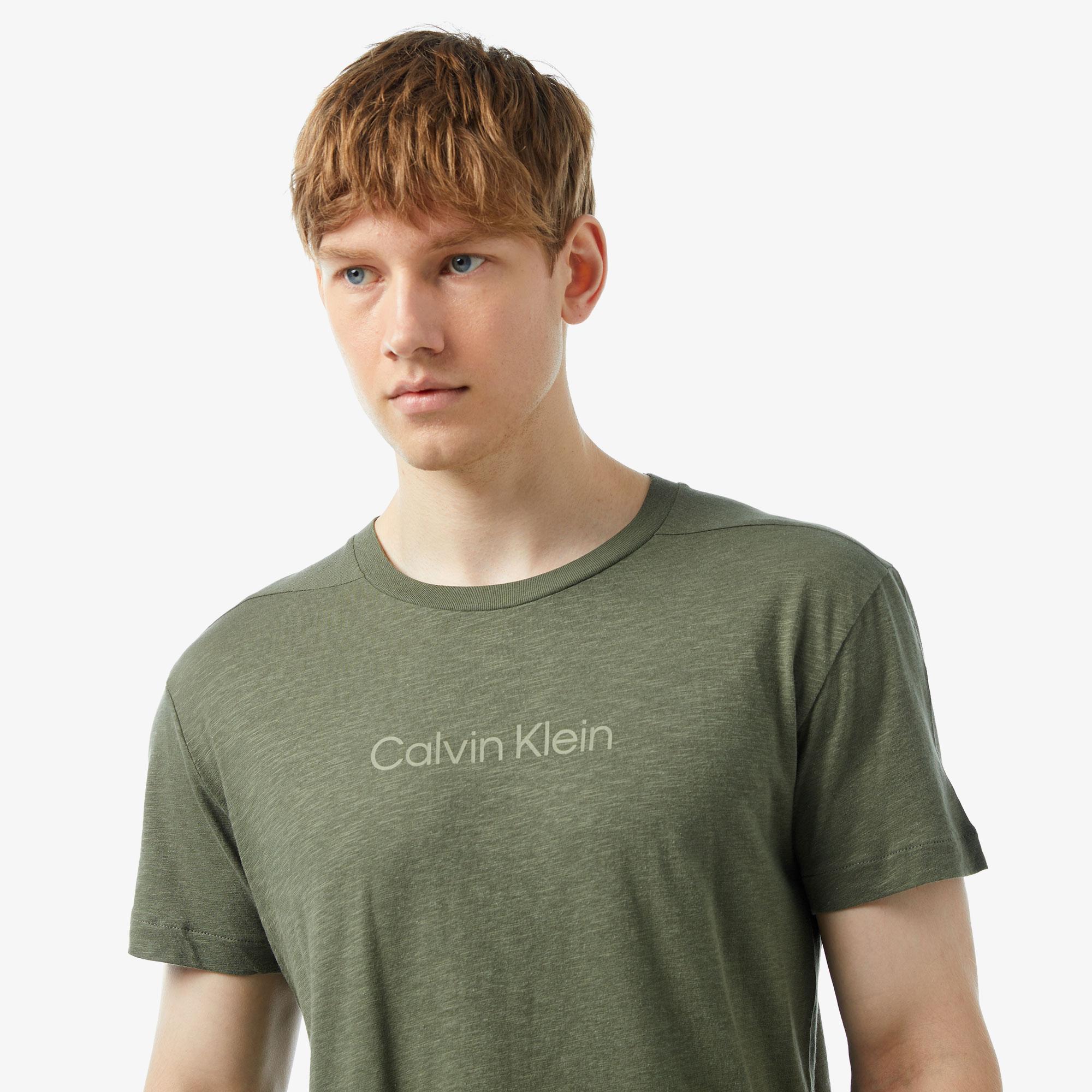 Calvin Klein Lifestyle Erkek Yeşil T-Shirt