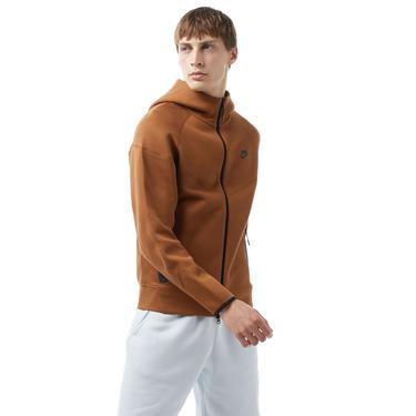  Nike Tech Fleece Erkek Kahverengi Sweatshirt