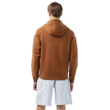  Nike Tech Fleece Erkek Kahverengi Sweatshirt