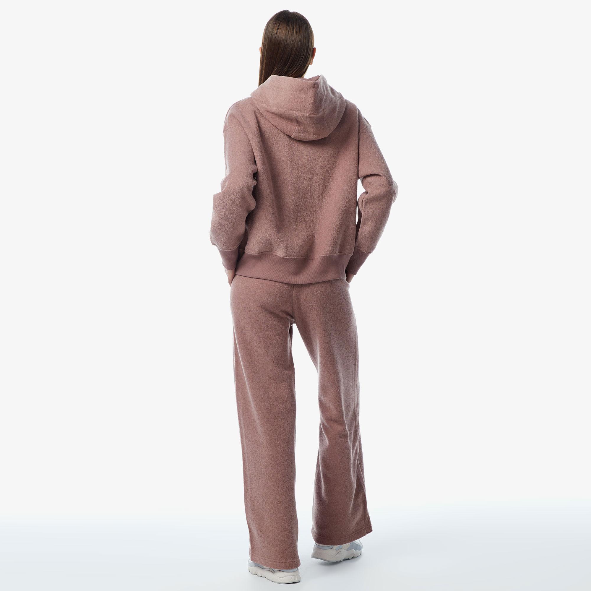 Nike Sportswear Phoenix Plush High Rise Kadın Pembe Eşofman Altı