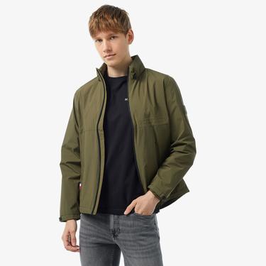  Tommy Hilfiger Portland Stand Collar Erkek Haki Ceket