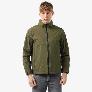  Tommy Hilfiger Portland Stand Collar Erkek Haki Ceket