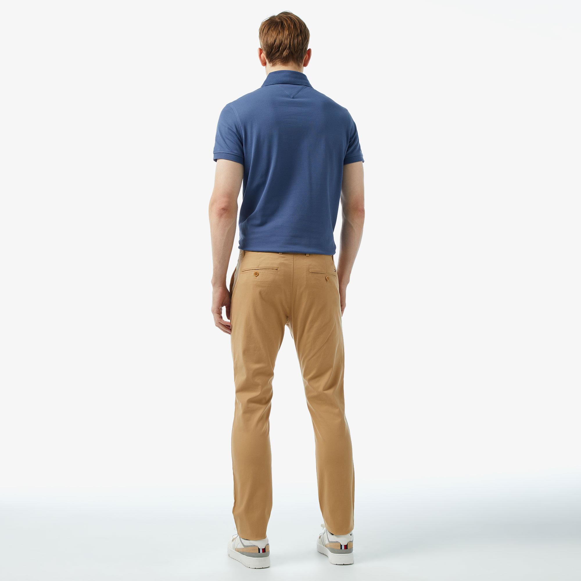 Tommy Hilfiger Chino Bleecker 1985 Pima Erkek Haki Pantolon