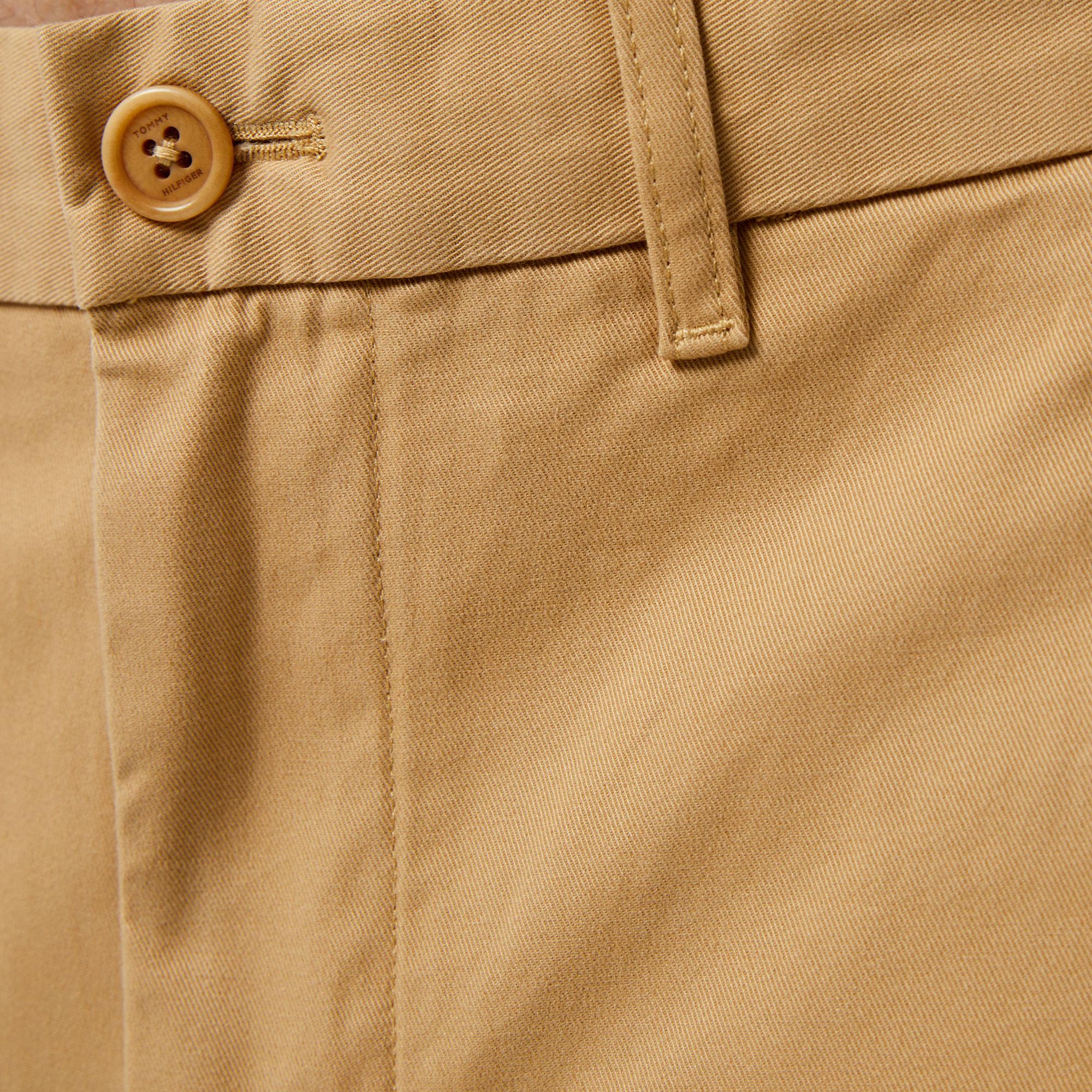 Tommy Hilfiger Chino Bleecker 1985 Pima Erkek Haki Pantolon