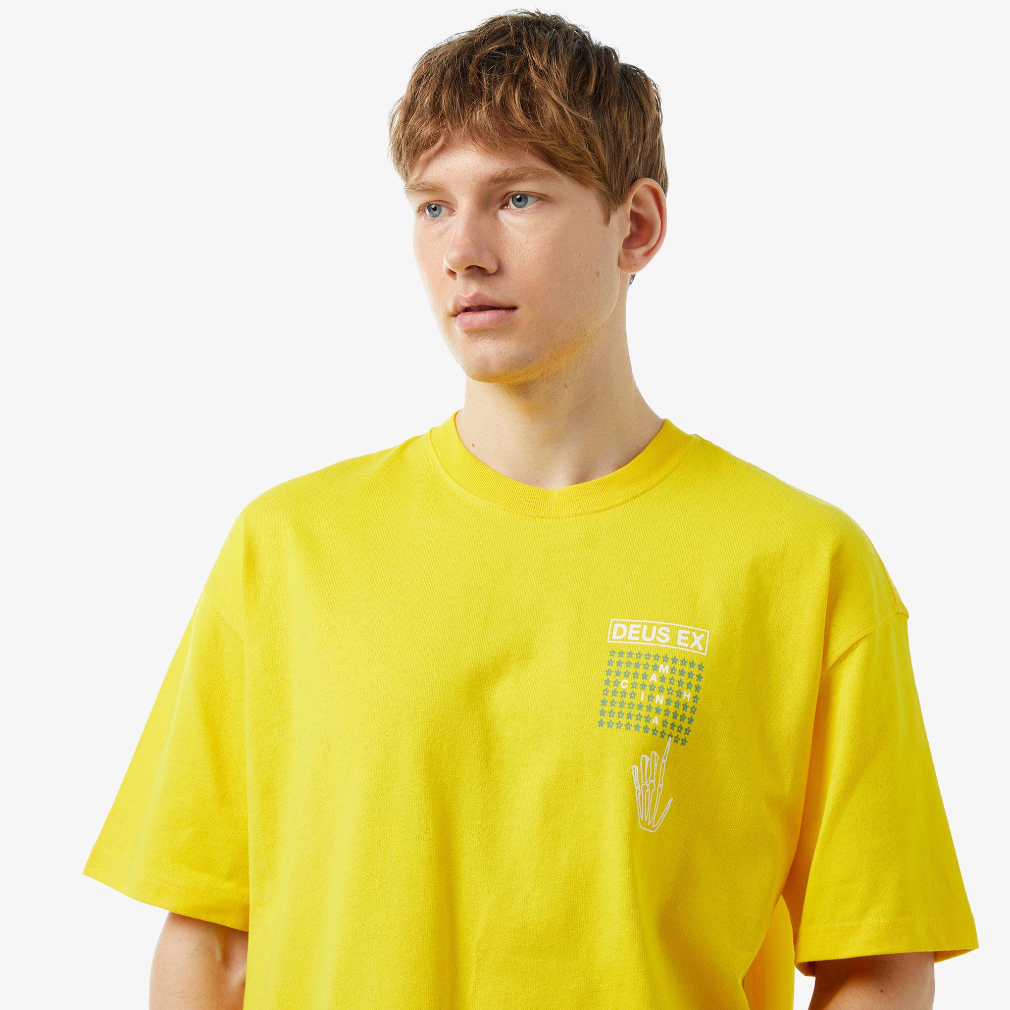 Deus Ex Machina Primitive Learning Erkek Sarı T-Shirt