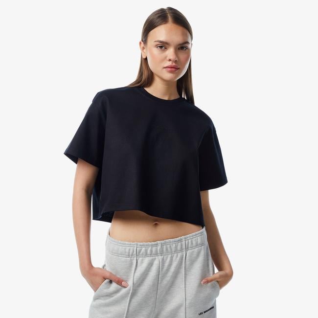  Les Benjamins Kadın Siyah T-shirt