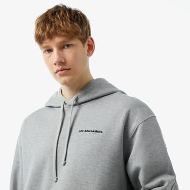  Les Benjamins 403 Erkek Gri Sweatshirt