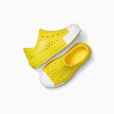  Converse Chuck Taylor All Star Play Lite Cx Çocuk Sarı Slip Sneaker