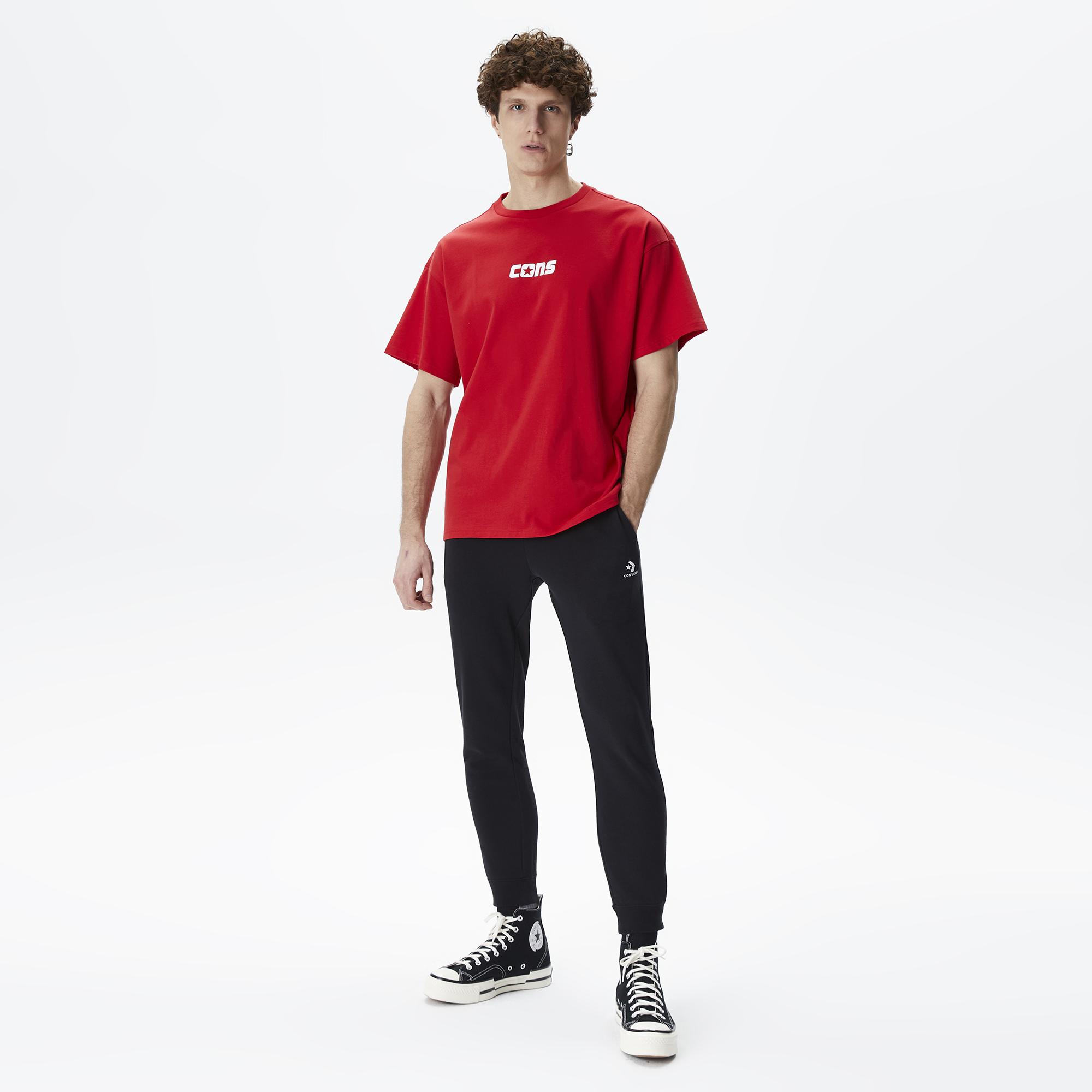 Converse One Star Erkek Kırmızı T-Shirt