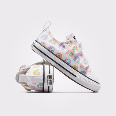  Converse Chuck Taylor All Star Rainbows Çocuk Beyaz Sneaker