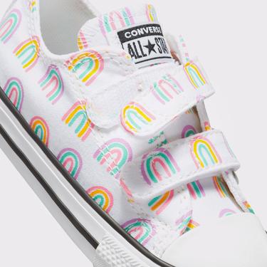  Converse Chuck Taylor All Star Rainbows Çocuk Beyaz Sneaker