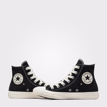  Converse Chuck Taylor All Star 3D Flowers Kadın Siyah Sneaker