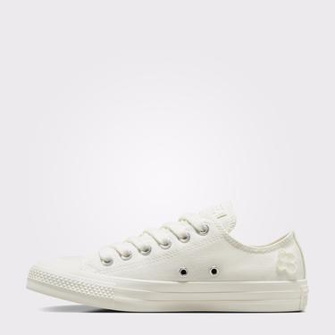  Converse Chuck Taylor All Star 3D Flowers Kadın Krem Sneaker