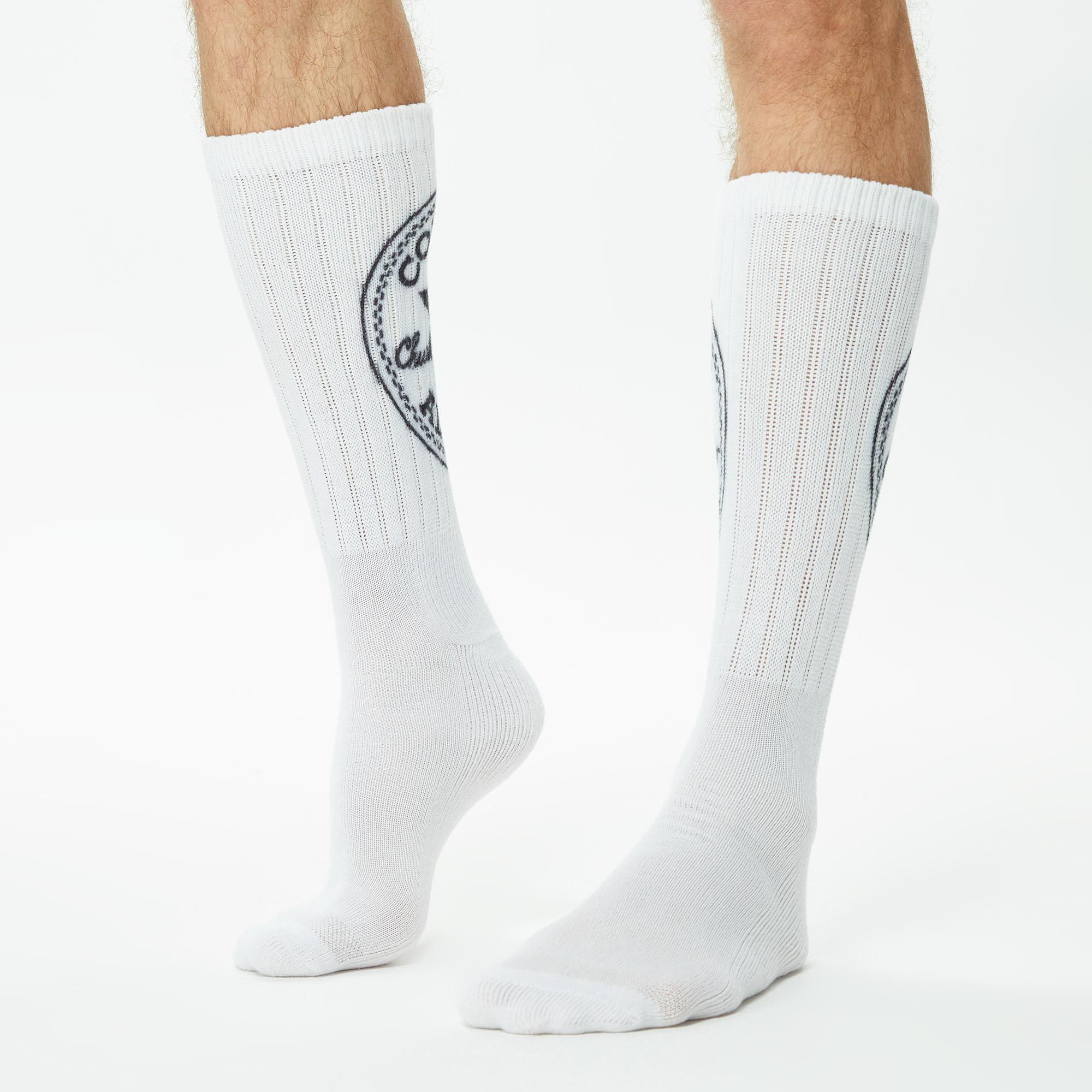 Converse Chuck Taylor Erkek 2'li Beyaz Uzun Çorap