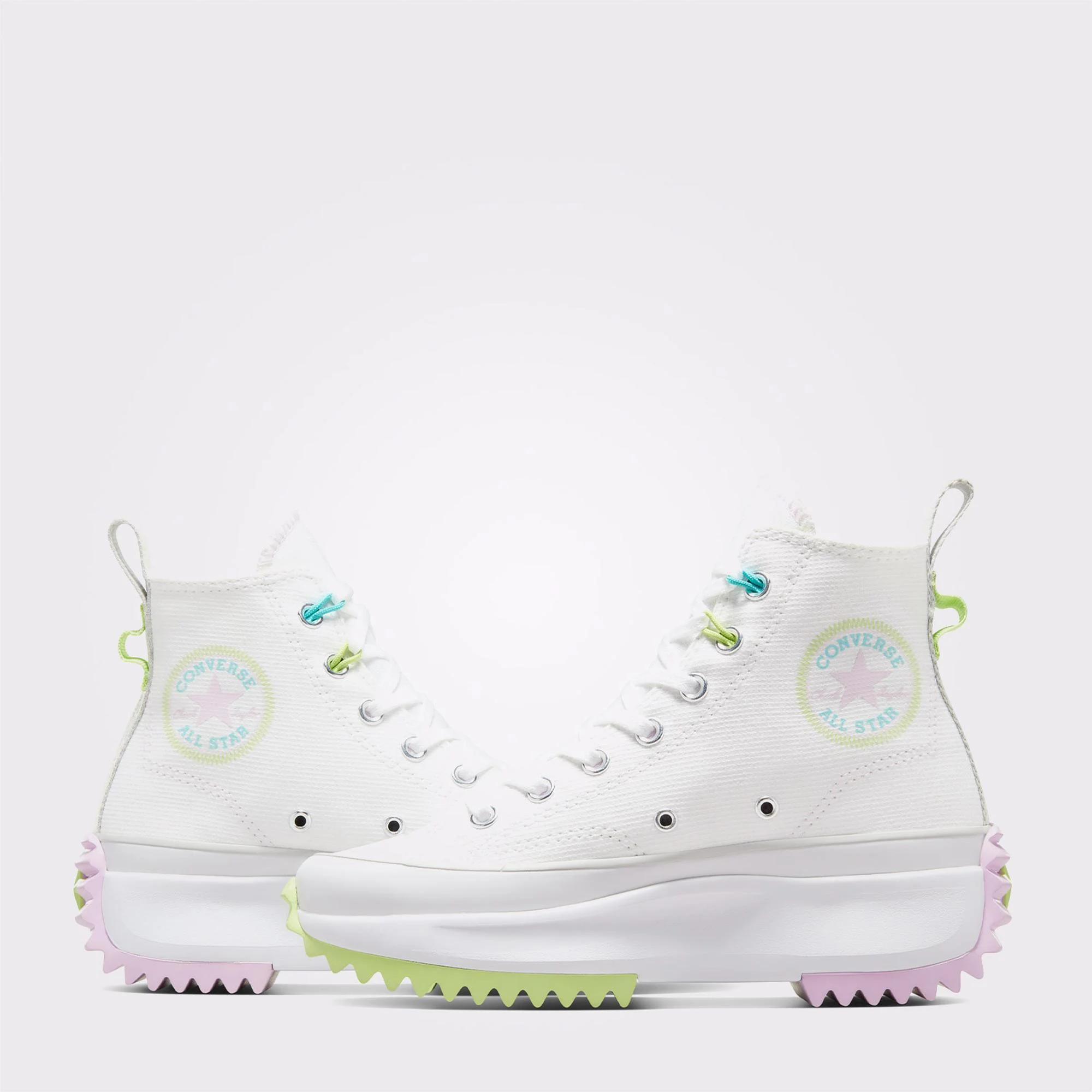 Converse Run Star Hike Unisex Beyaz Platform Sneaker