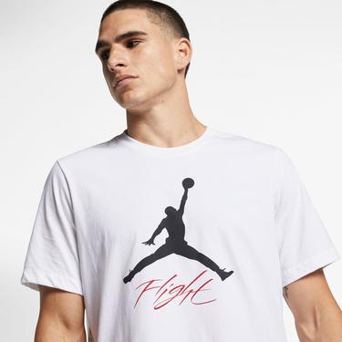  Jordan Jumpman Flight Erkek Beyaz T-Shirt
