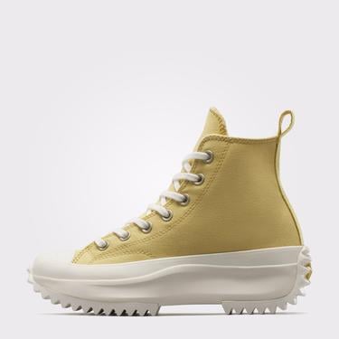  Converse Run Star Hike Unisex Sarı Platform Sneaker