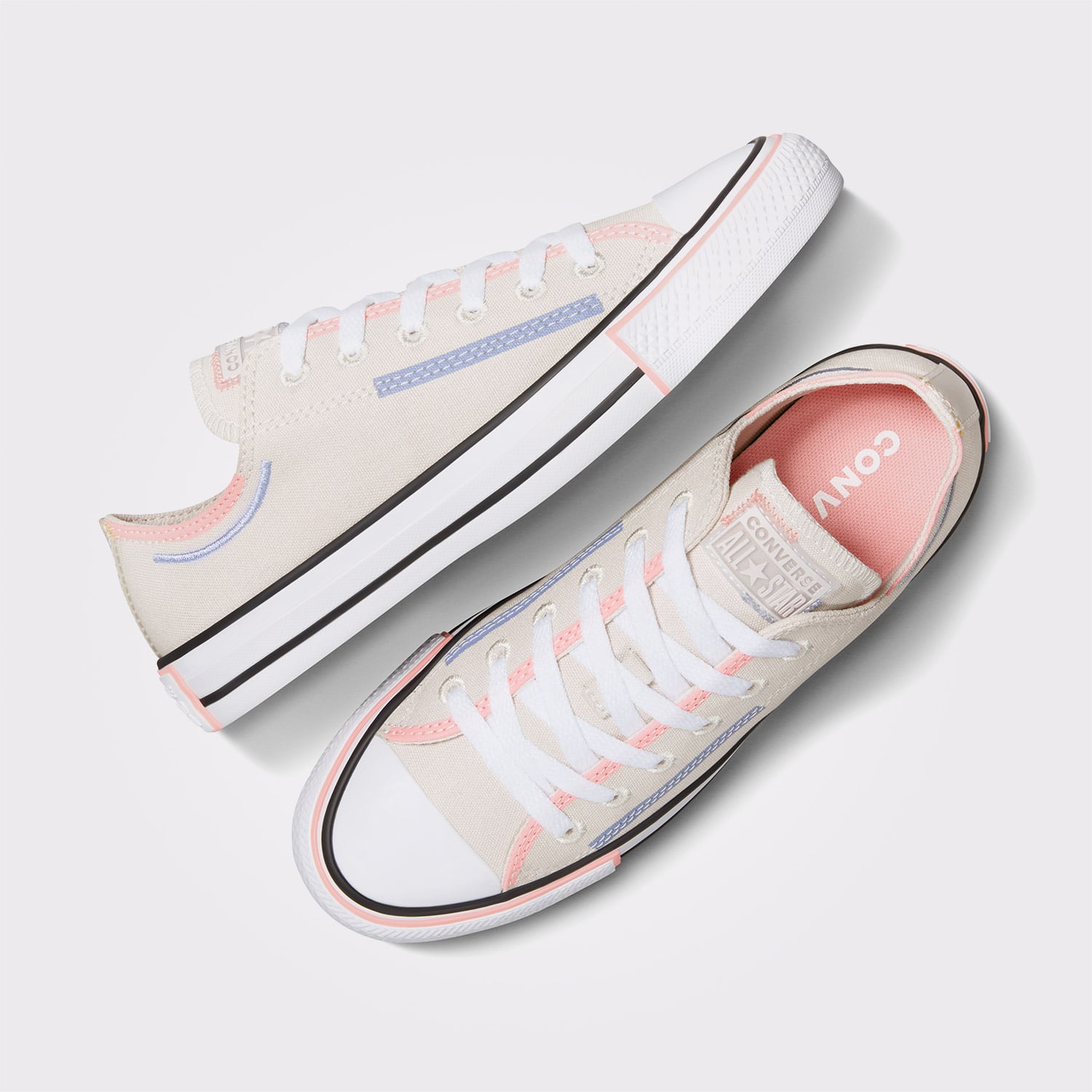 Converse Chuck Taylor All Star Unisex Krem Sneaker - Görsel 5