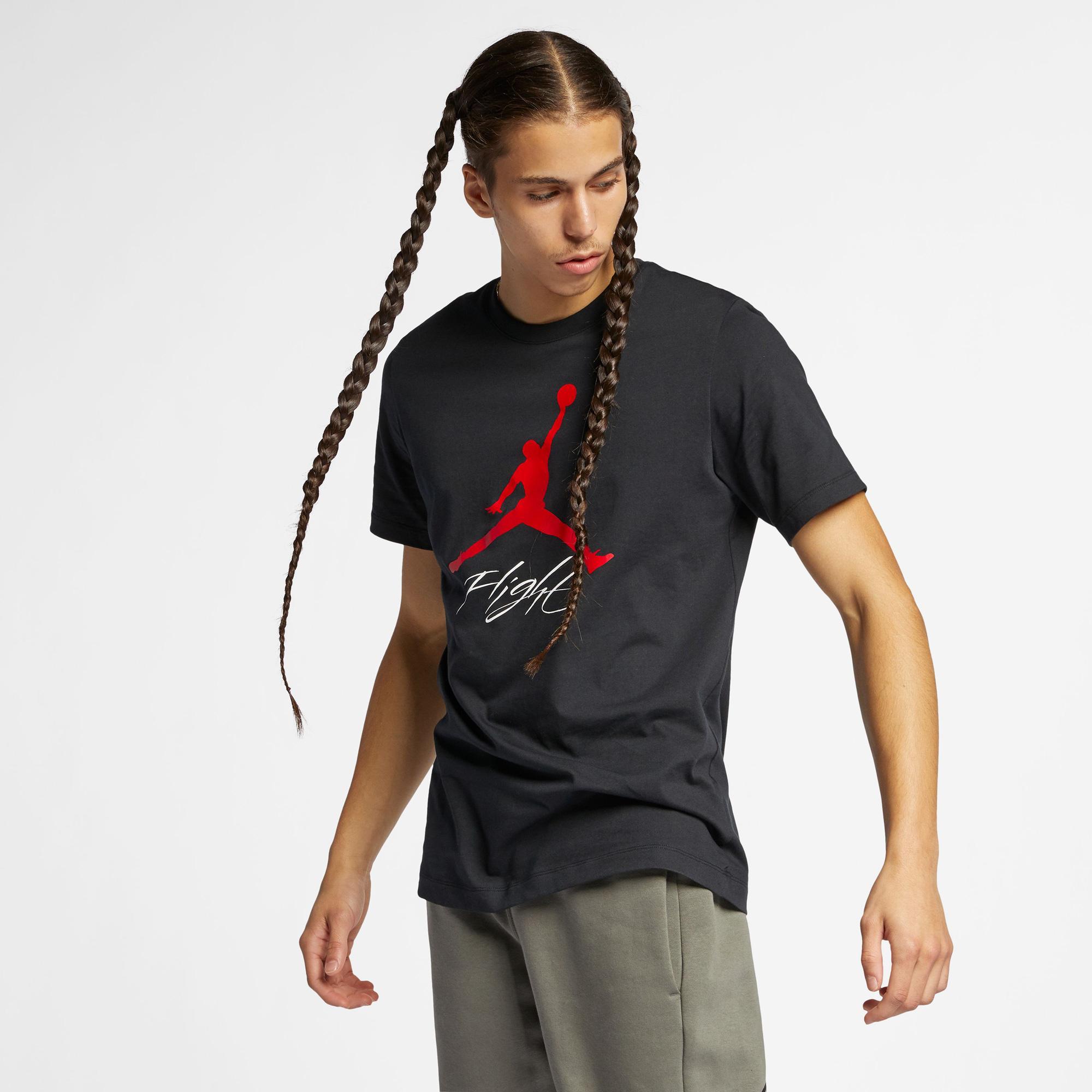 Jordan Jumpman Flight Erkek Siyah T-Shirt