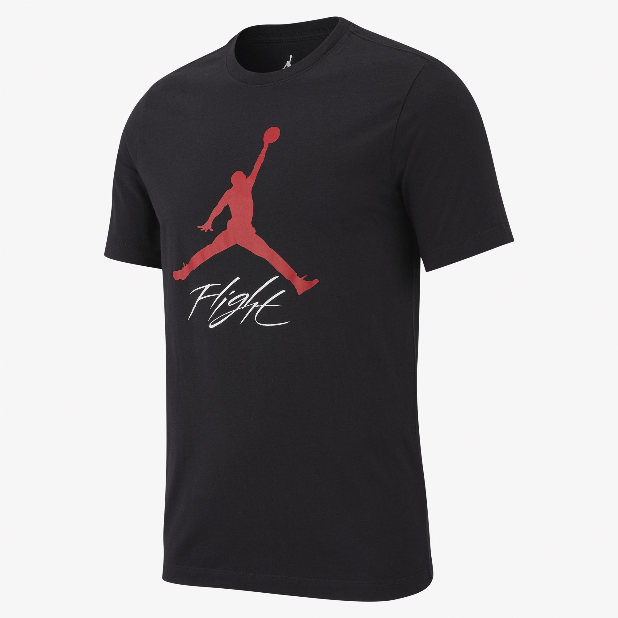 Jordan Jumpman Flight Erkek Siyah T-Shirt