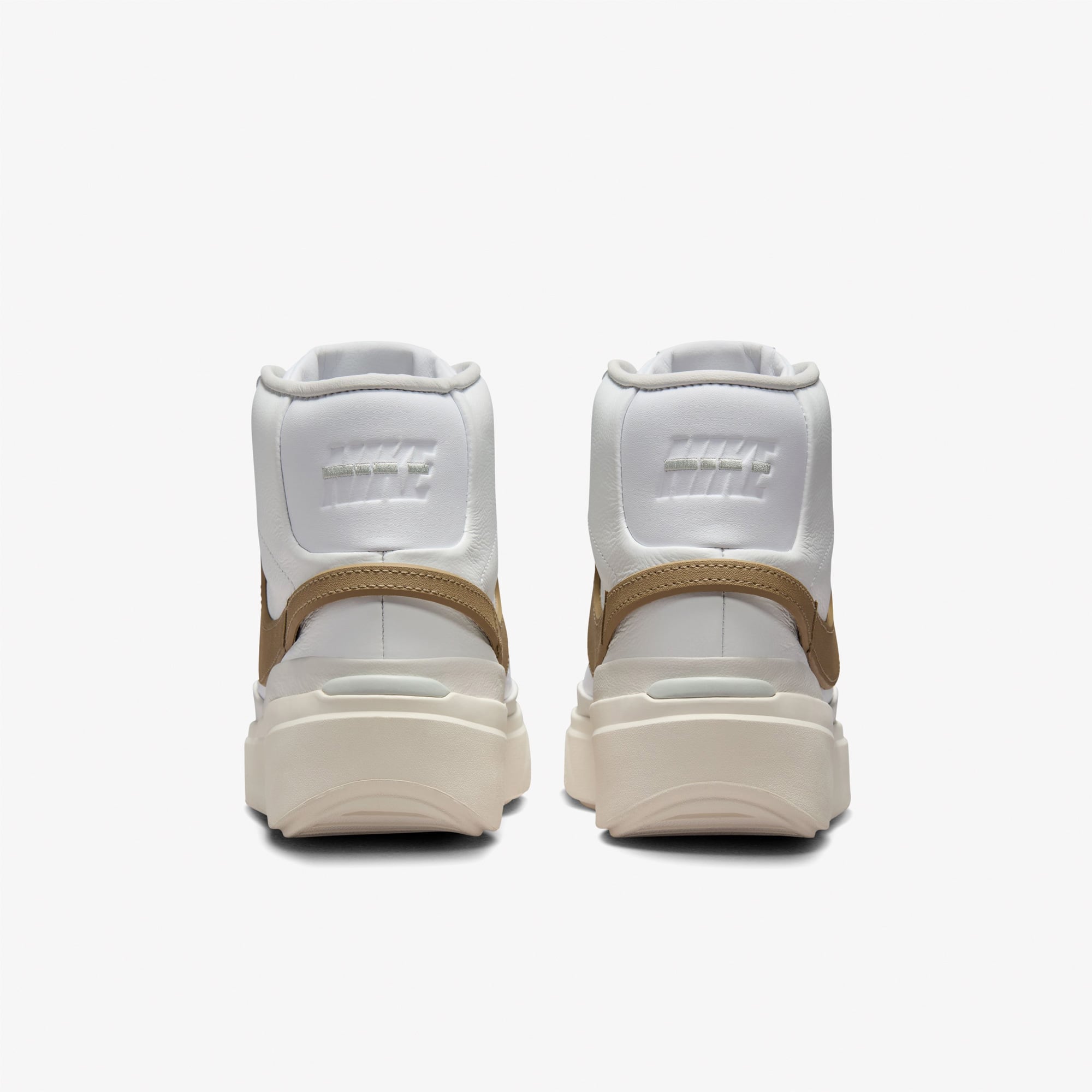 Nike Nike Blazer Phantom Mid Erkek Beyaz Spor Ayakkabı Sneaker | FashFed Beyaz - 4. görsel