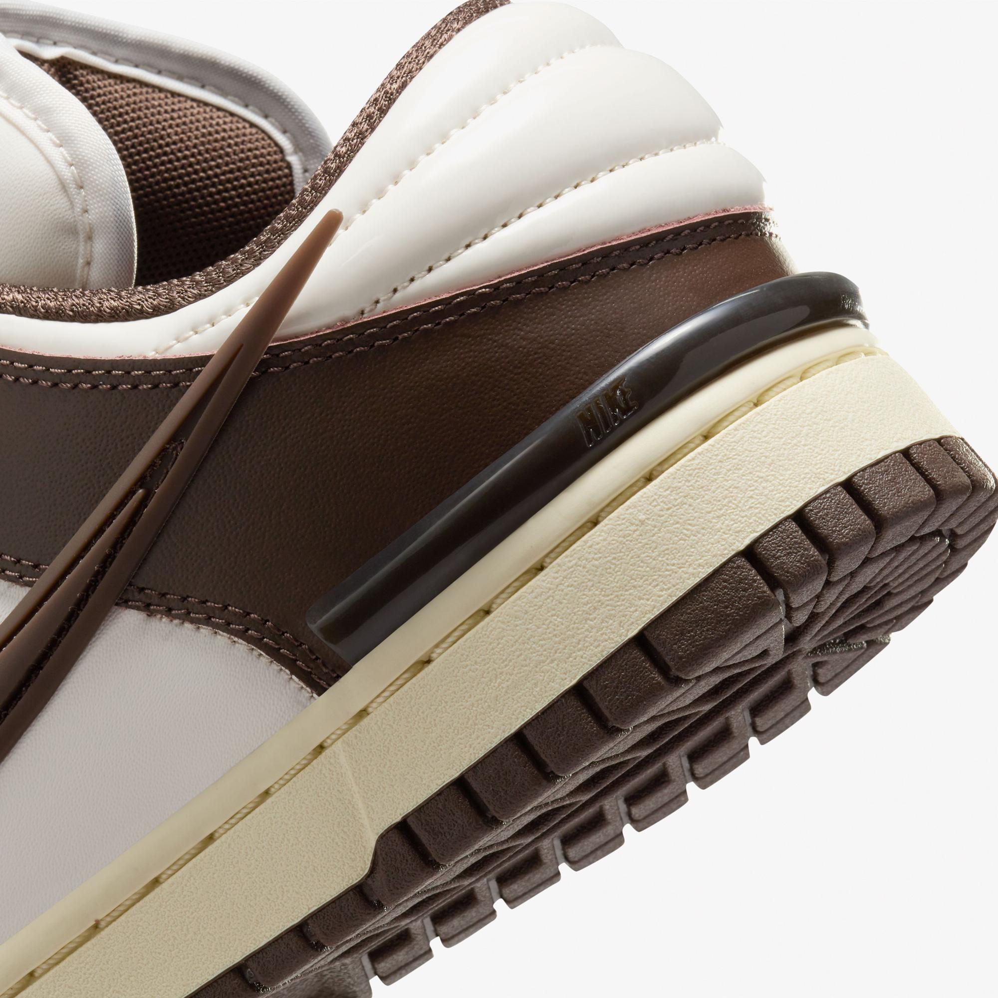 Nike Dunk Low Twist Kadın Krem/Kahverengi Spor Ayakkabı