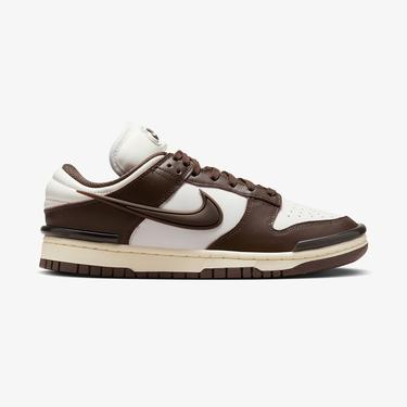  Nike Dunk Low Twist Kadın Krem/Kahverengi Spor Ayakkabı