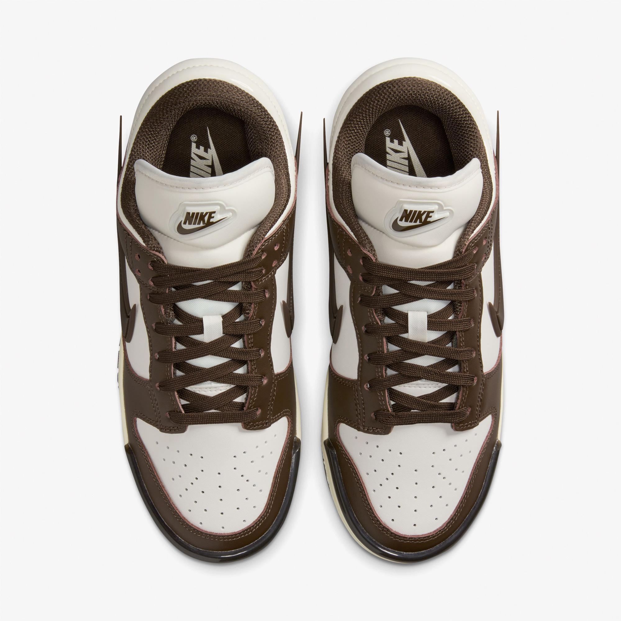 Nike Dunk Low Twist Kadın Krem/Kahverengi Spor Ayakkabı