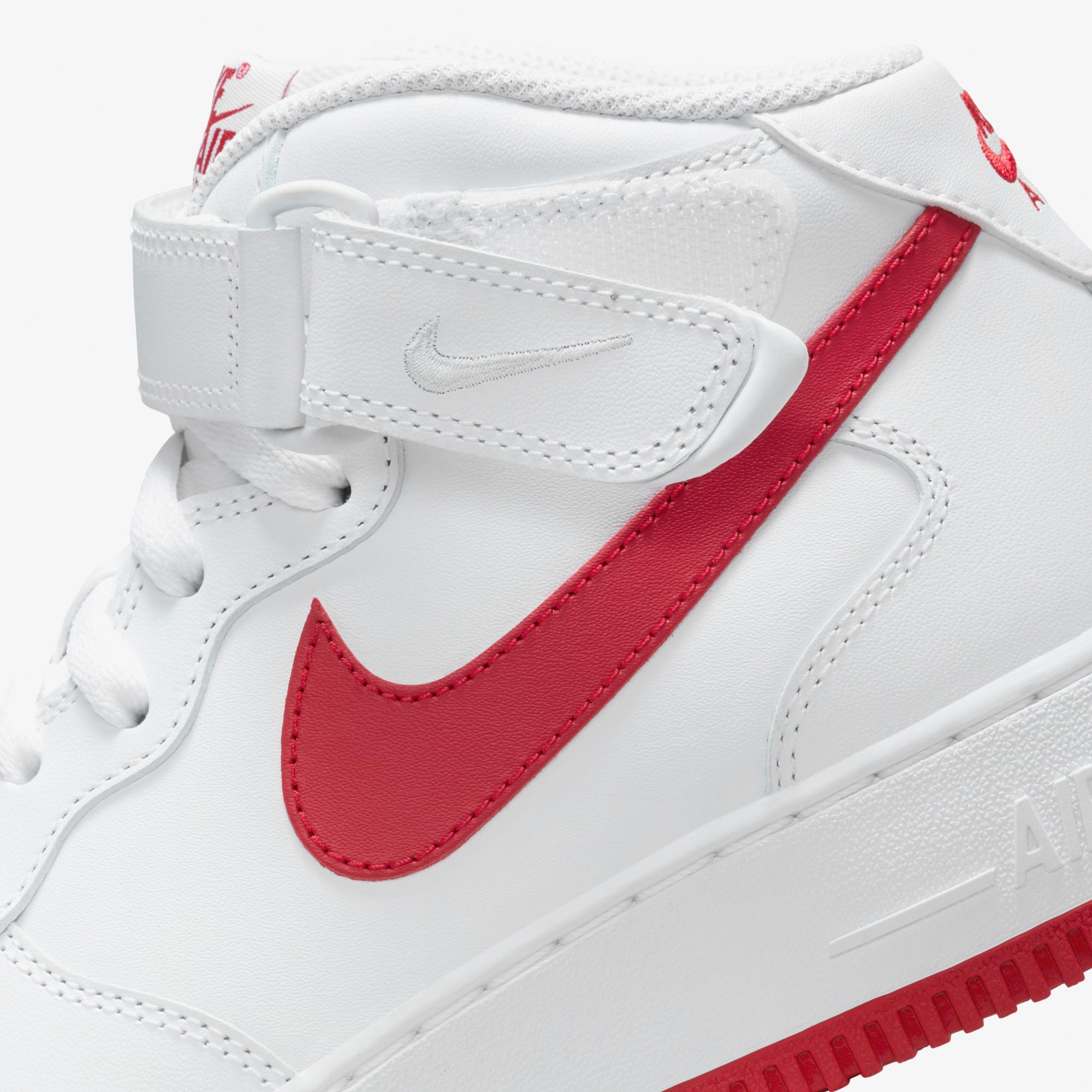 Nike Air Force 1 '07 Mid Kadın Beyaz Spor Ayakkabı