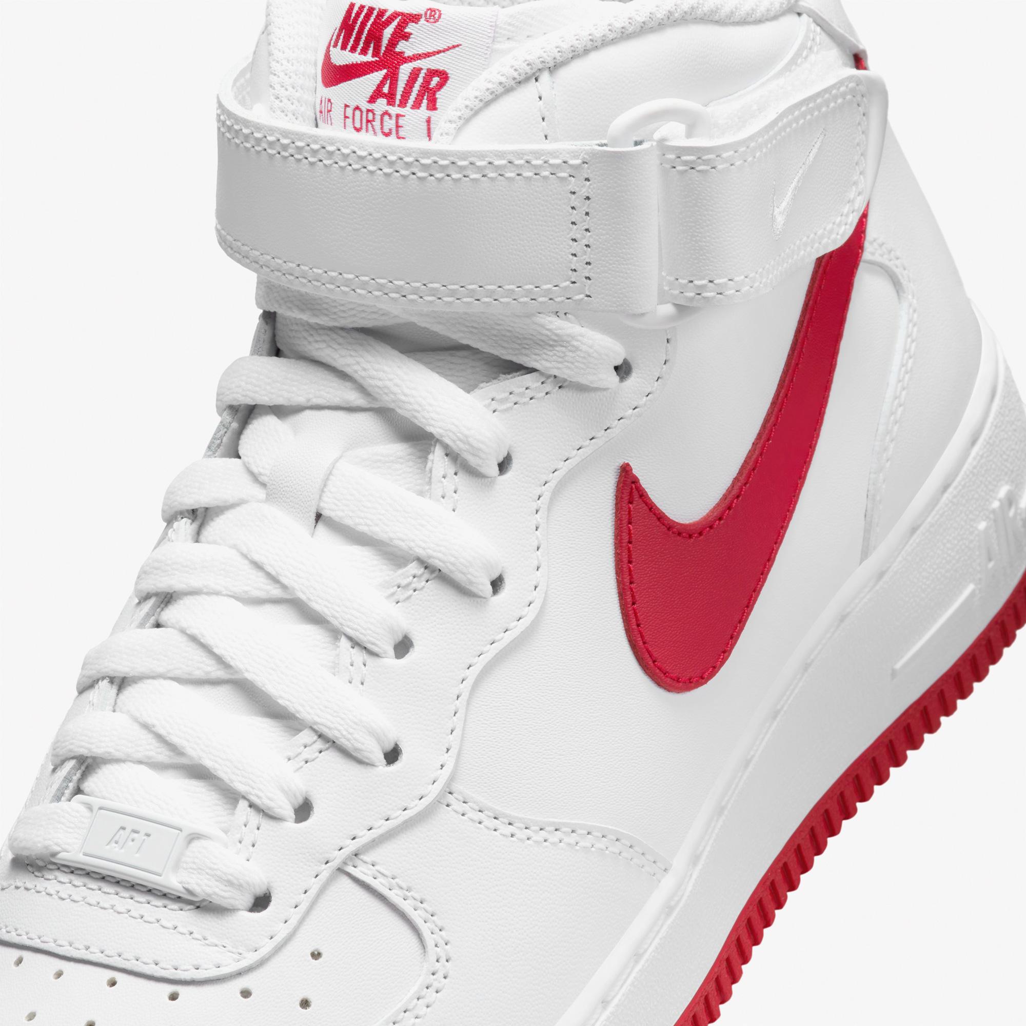 Nike Air Force 1 '07 Mid Kadın Beyaz Spor Ayakkabı