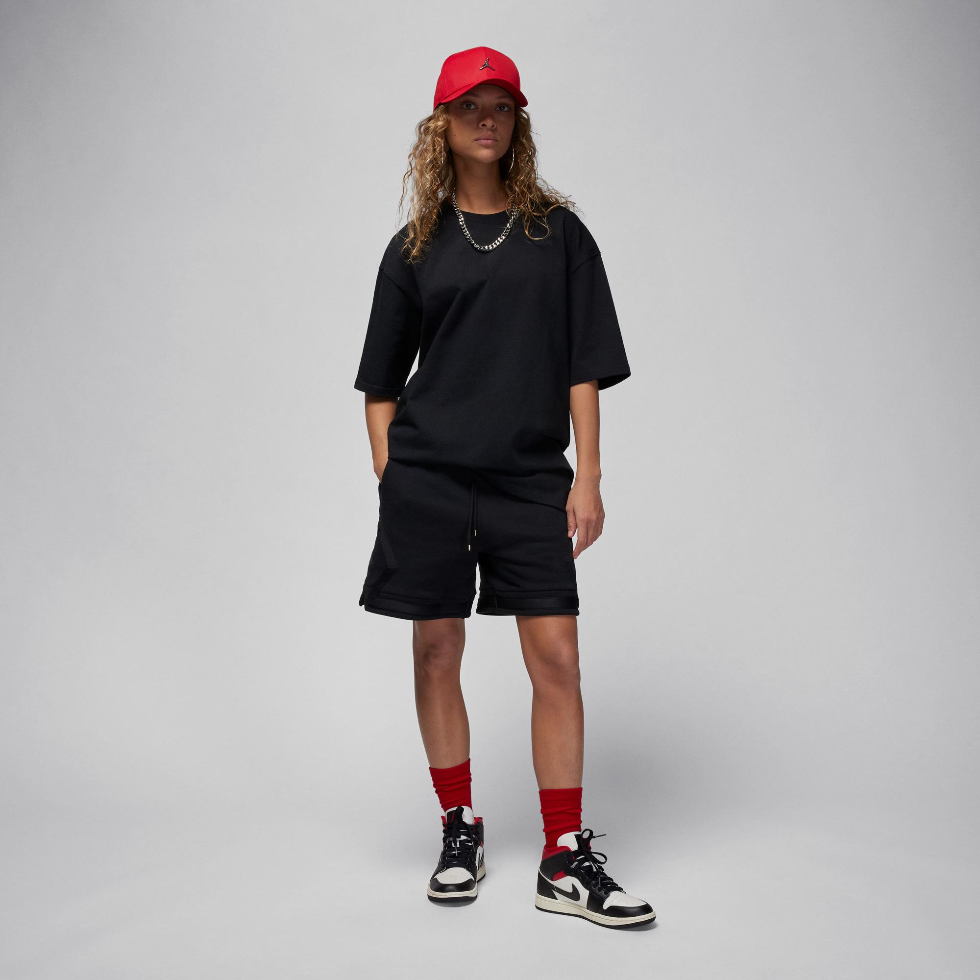 Jordan Essentials Oversize Kadın Siyah T-Shirt