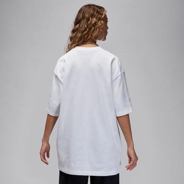  Jordan Essentials Oversize Kadın Beyaz T-Shirt