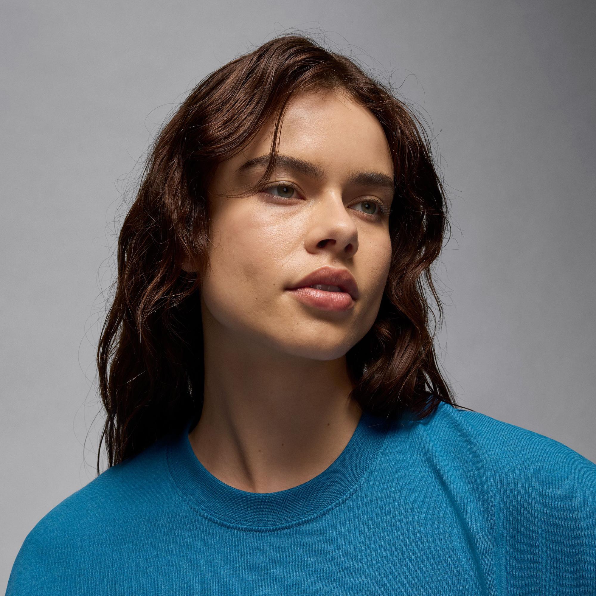 Jordan Essentials Oversize Kadın Mavi T-Shirt