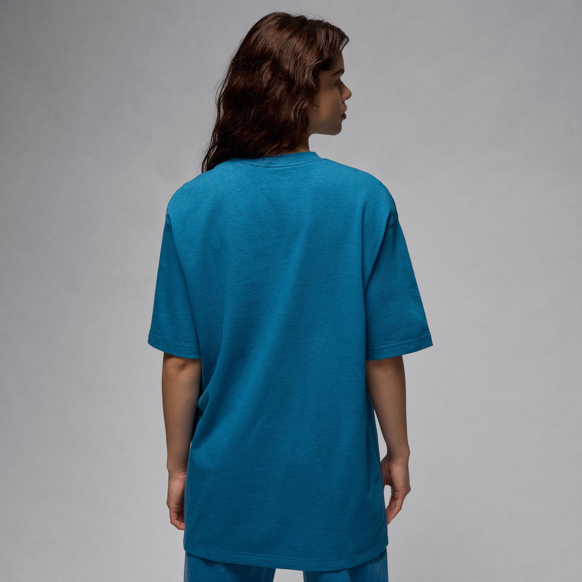 Jordan Essentials Oversize Kadın Mavi T-Shirt
