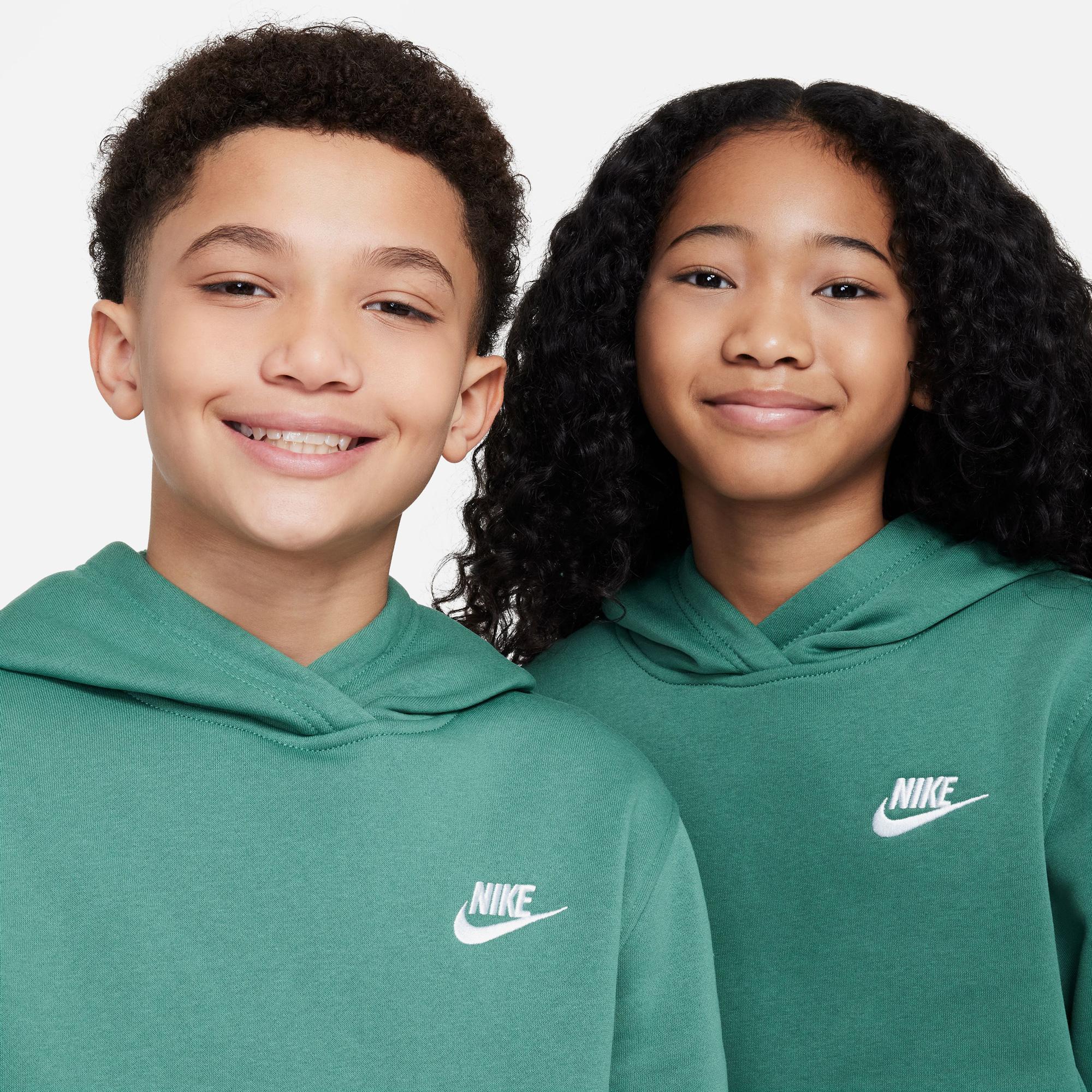 Nike Sportswear Club Fleece Çocuk Yeşil Sweatshirt