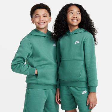  Nike Sportswear Club Fleece Çocuk Yeşil Sweatshirt