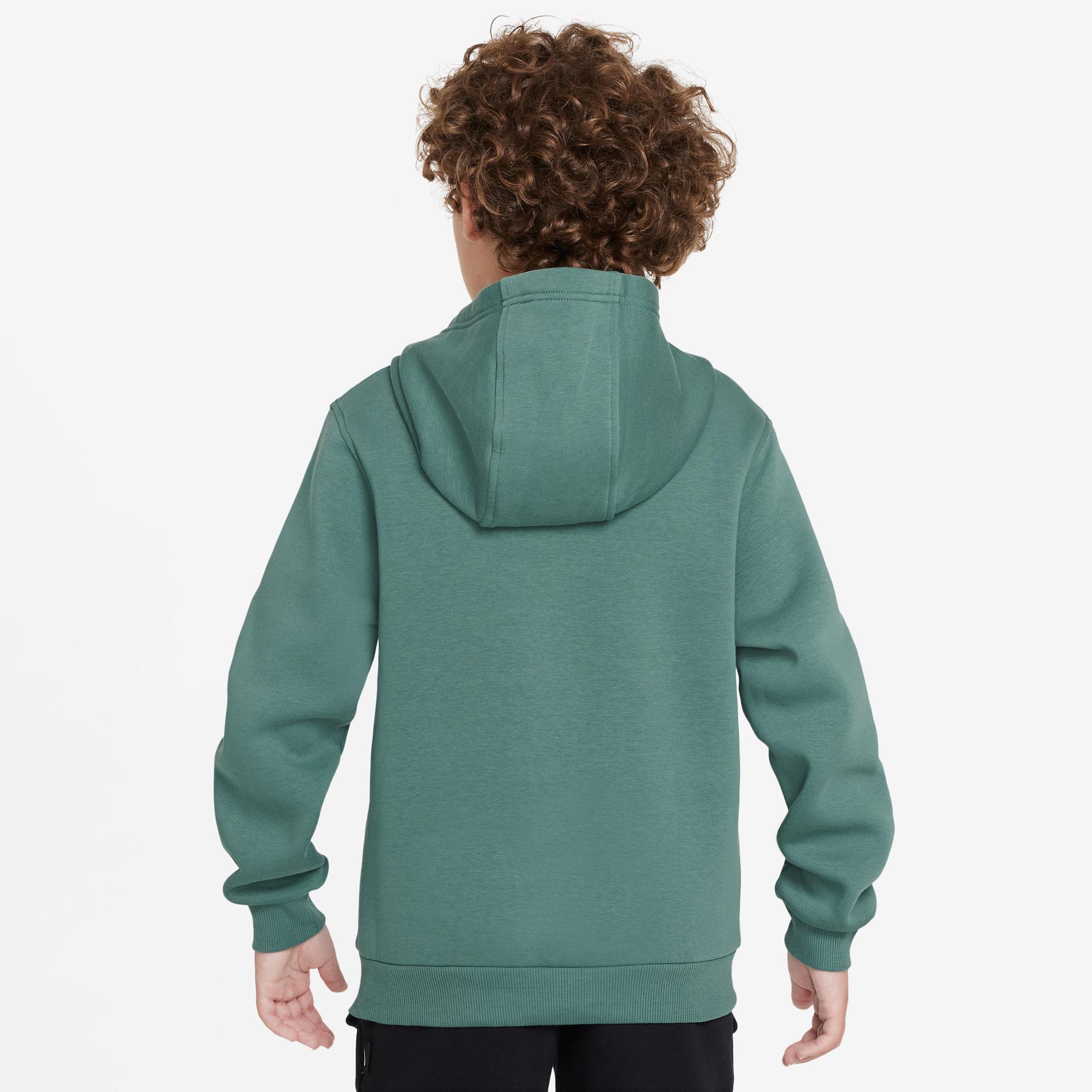 Nike Sportswear Club Fleece Çocuk Yeşil Sweatshirt