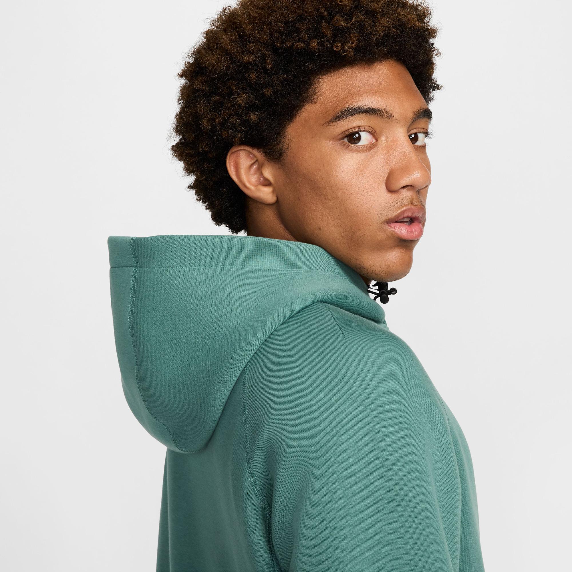 Nike Tech Fleece Pull-Over Erkek Yeşil Sweatshirt