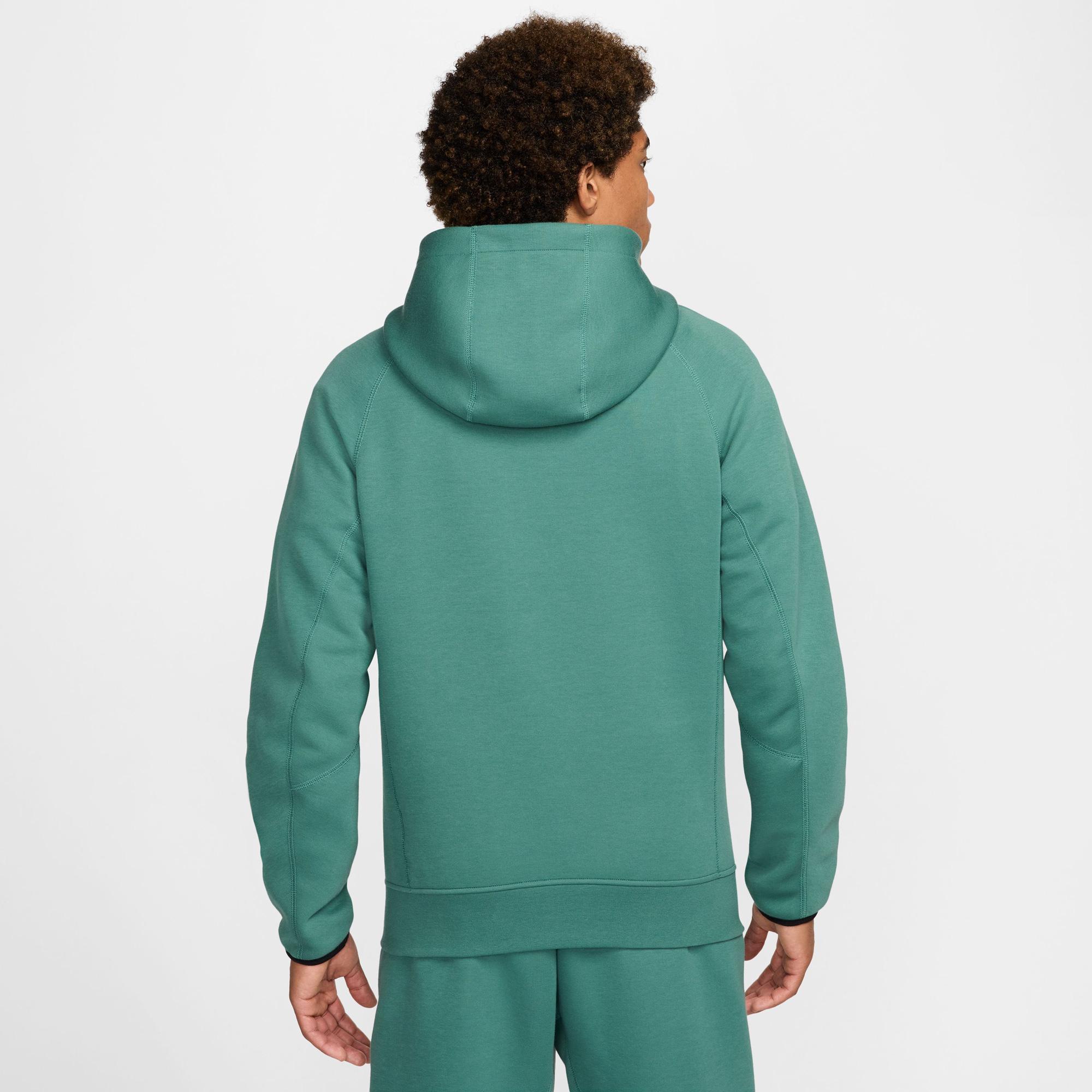 Nike Tech Fleece Pull-Over Erkek Yeşil Sweatshirt