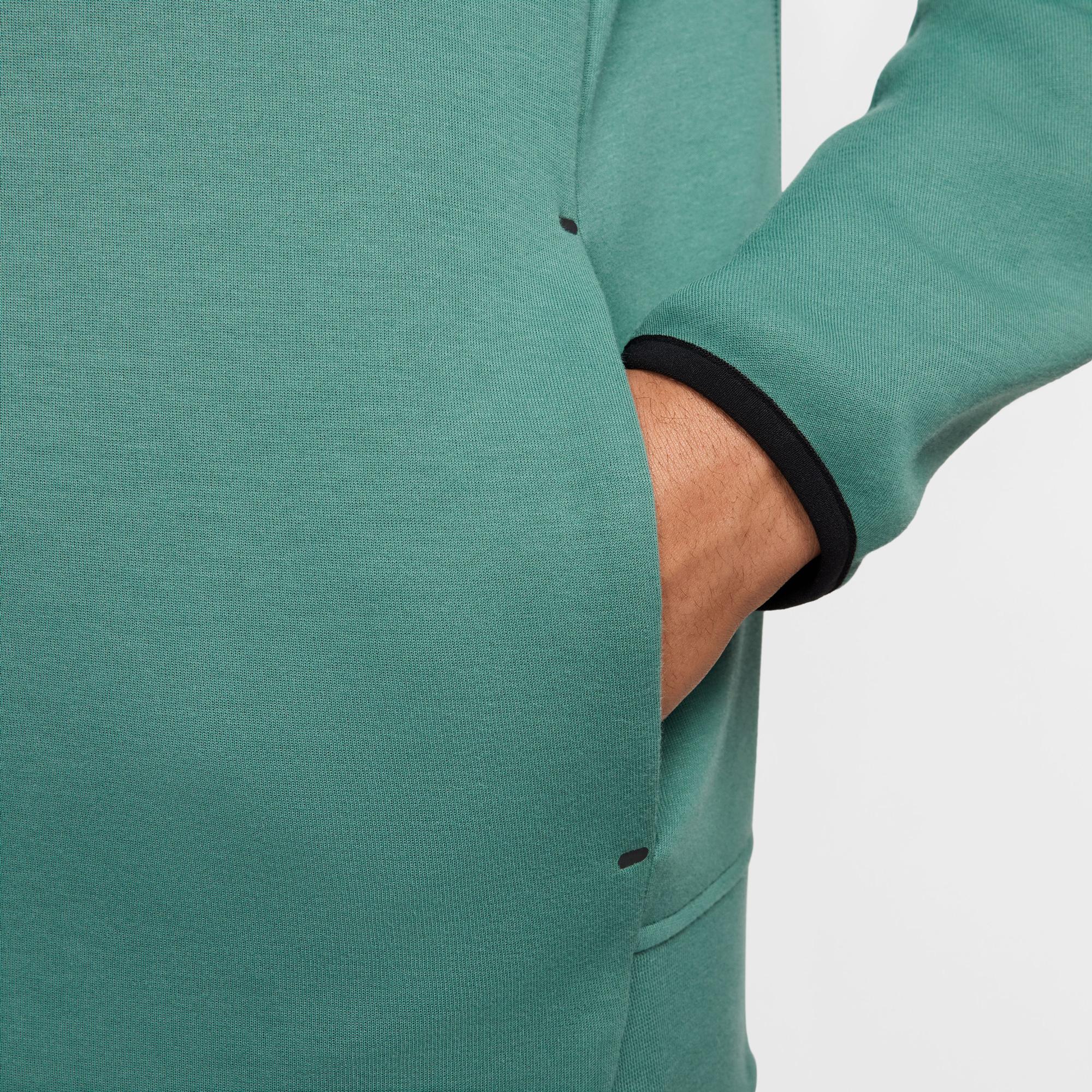 Nike Tech Fleece Pull-Over Erkek Yeşil Sweatshirt