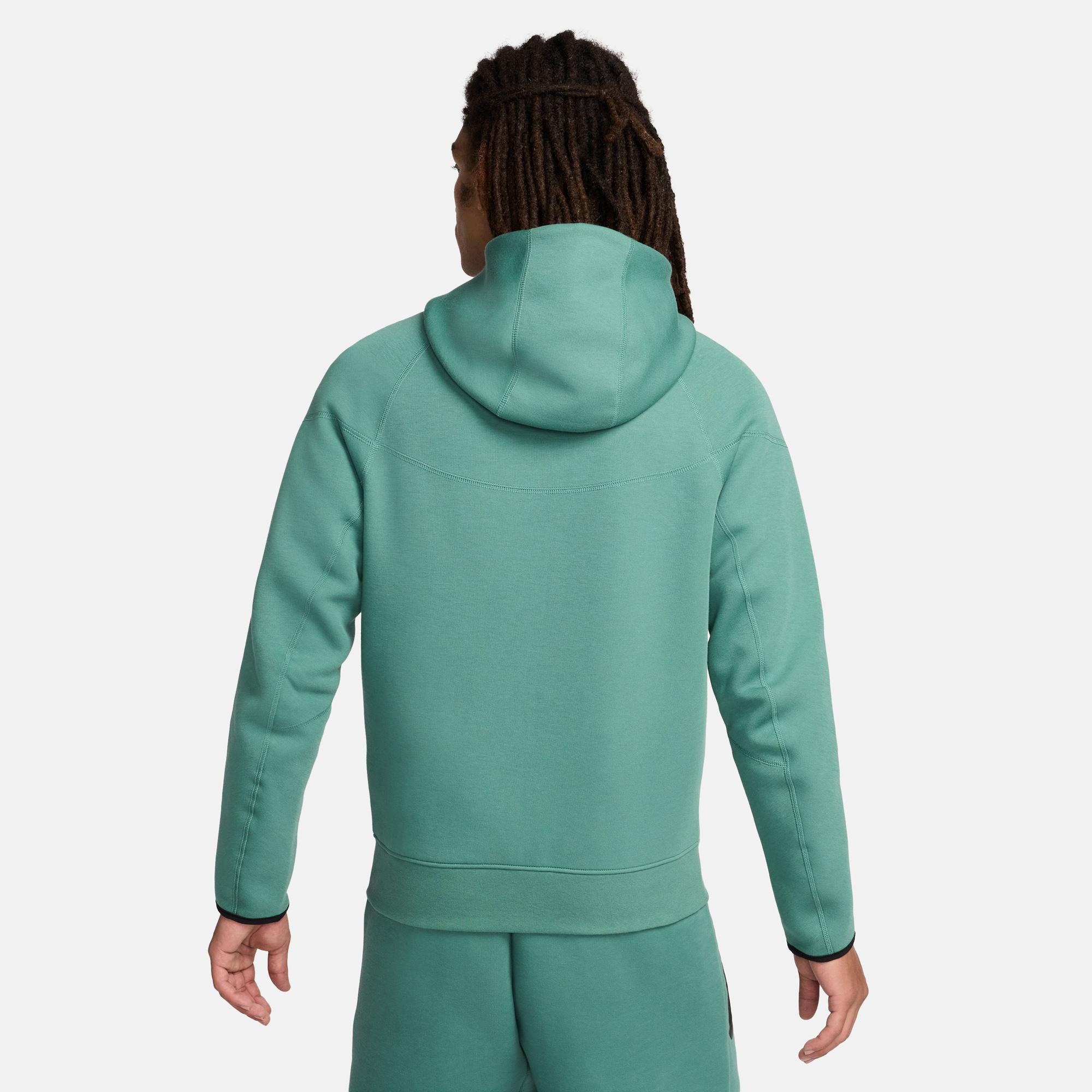 Nike Tech Fleece Erkek Yeşil Sweatshirt