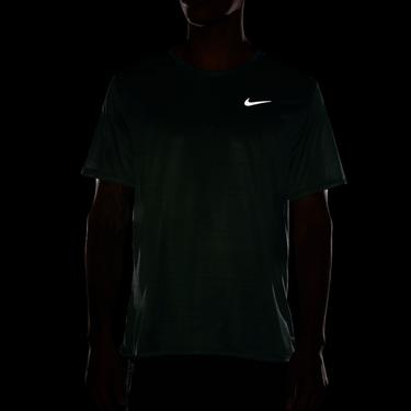  Nike Dri-Fit Miler Breathe Erkek Yeşil T-Shirt