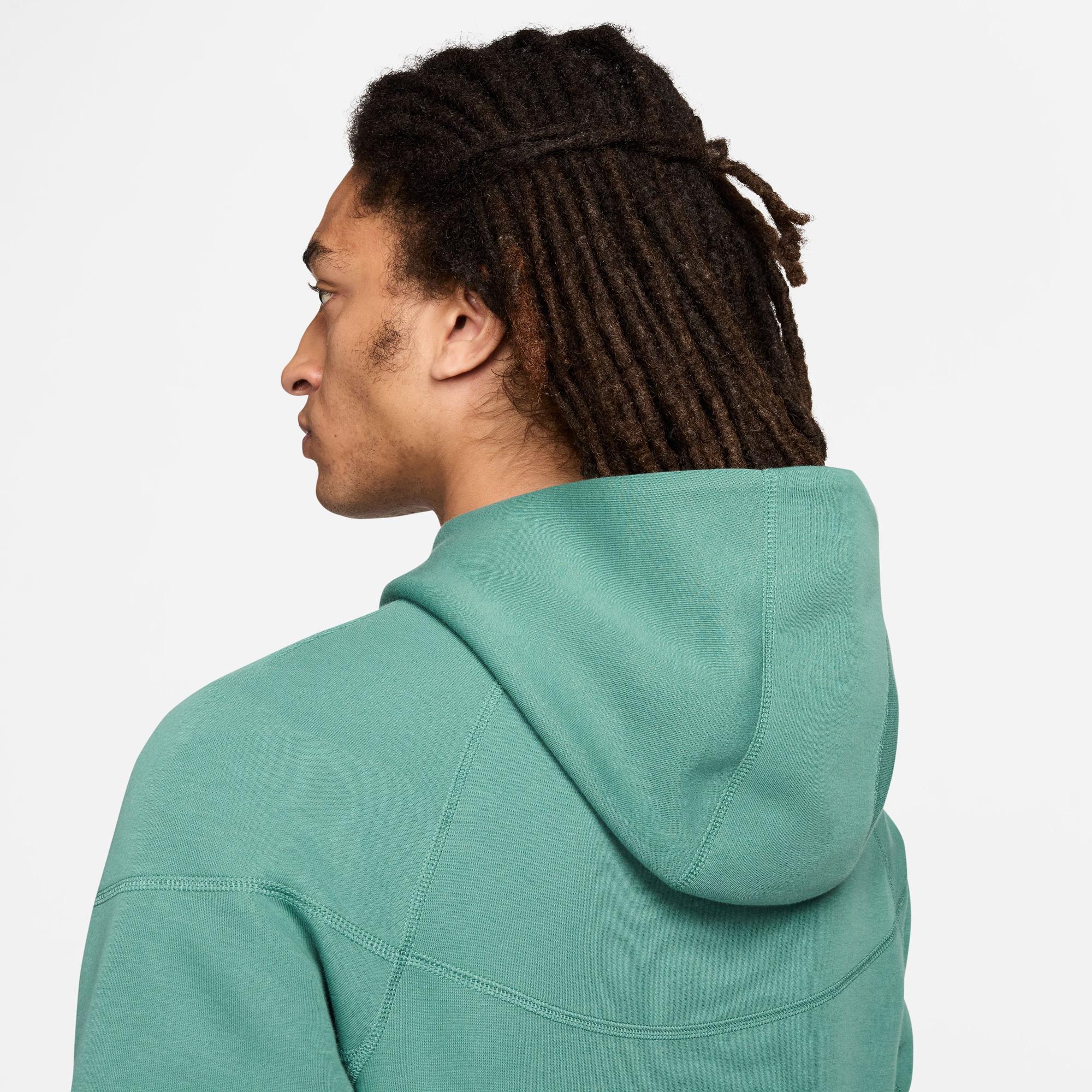 Nike Tech Fleece Erkek Yeşil Sweatshirt
