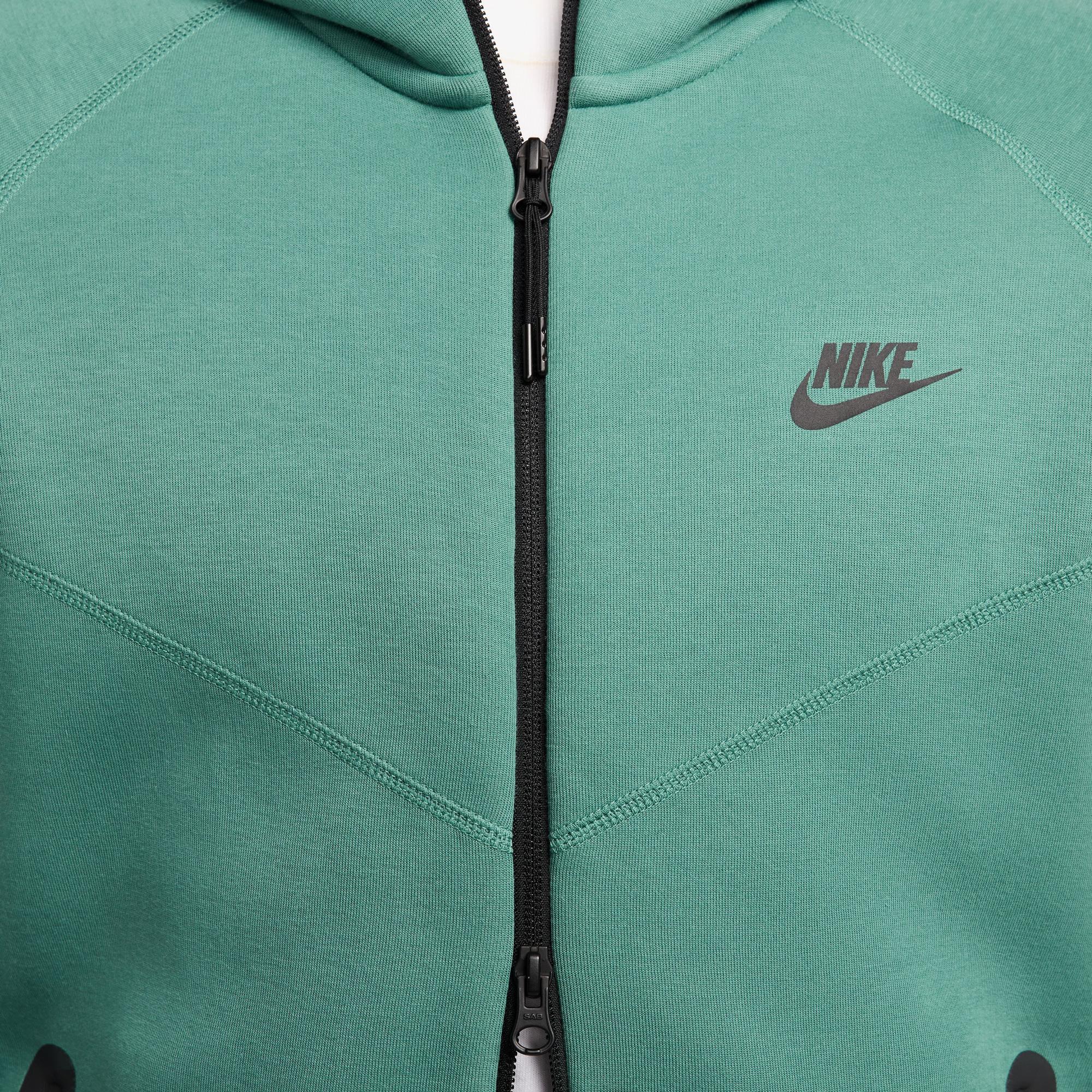 Nike Tech Fleece Erkek Yeşil Sweatshirt