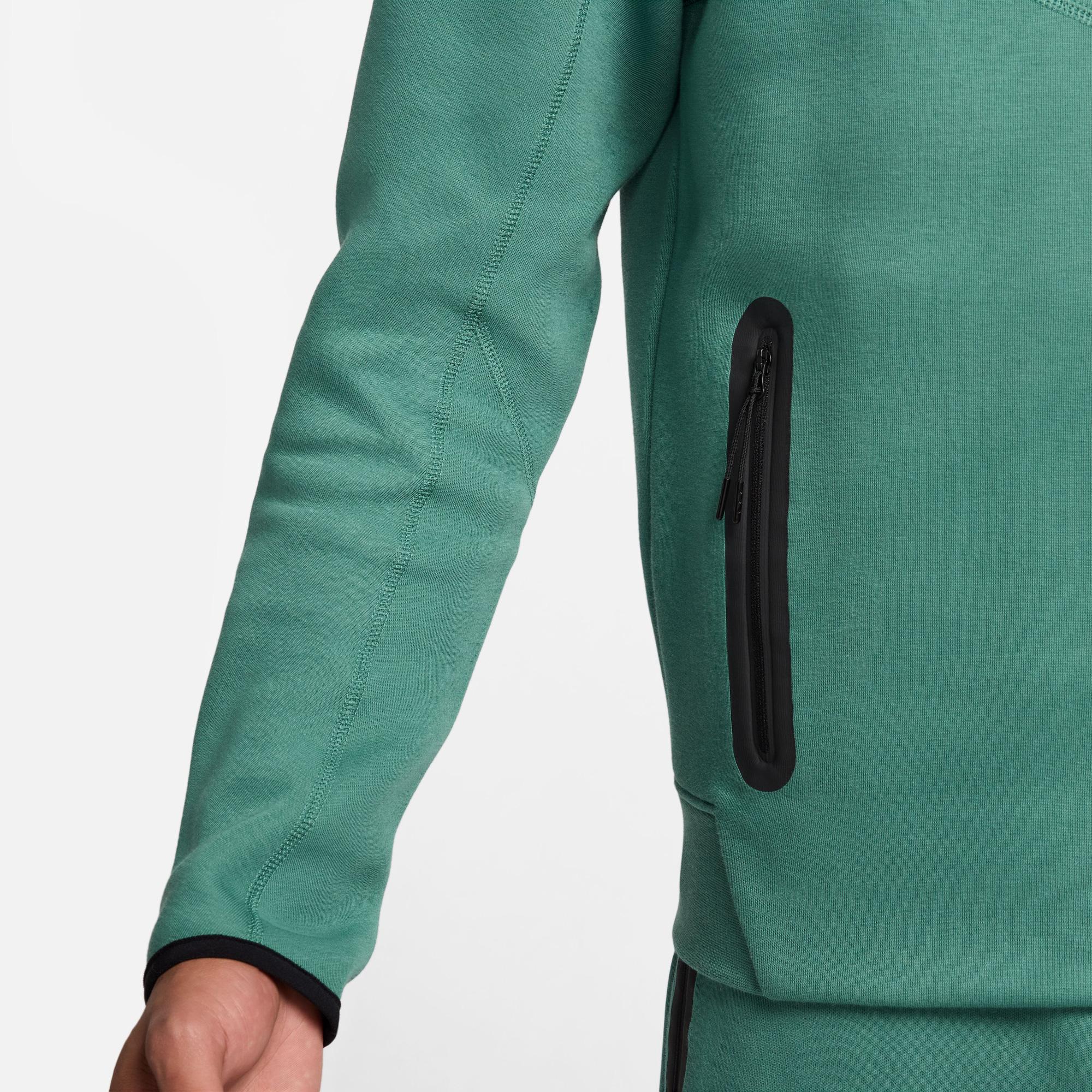 Nike Tech Fleece Erkek Yeşil Sweatshirt