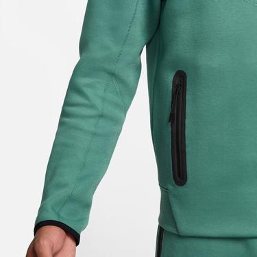  Nike Tech Fleece Erkek Yeşil Sweatshirt
