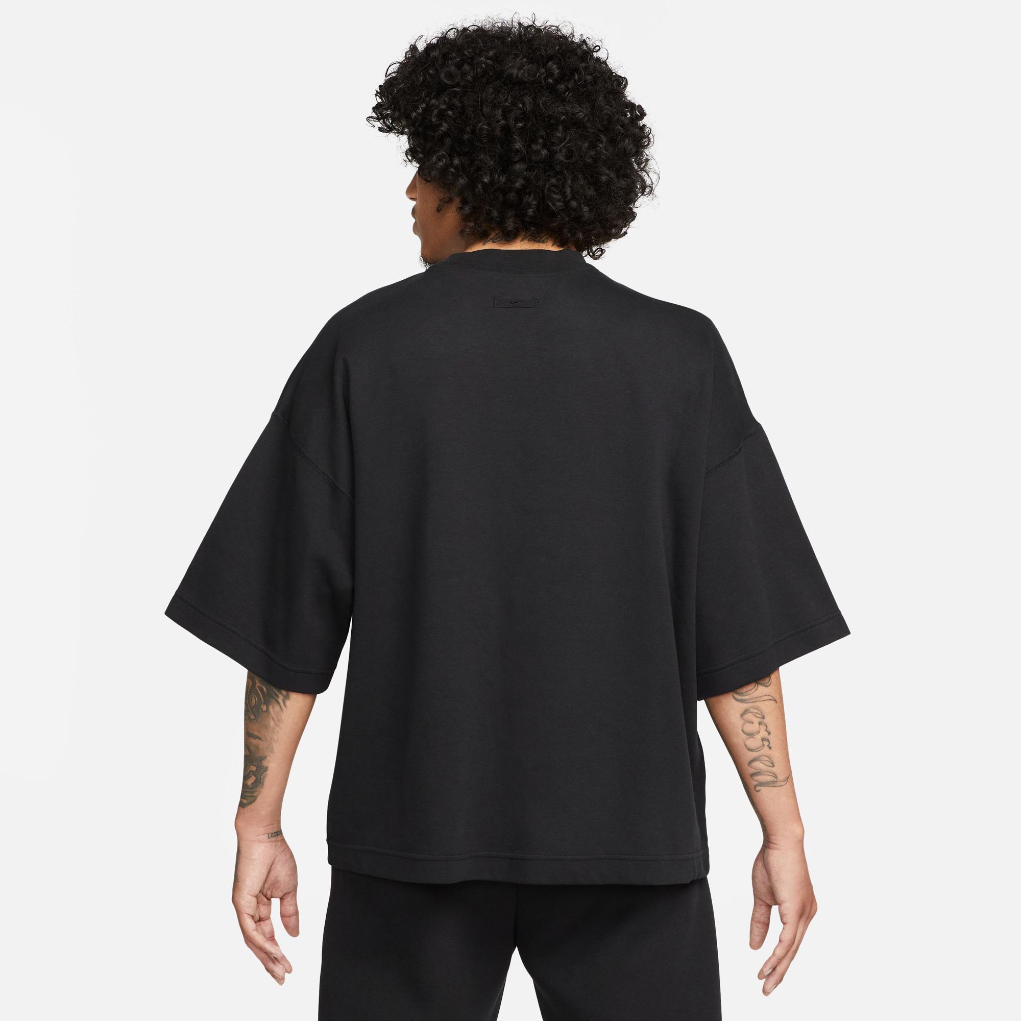 Nike Tech Fleece Erkek Siyah T-Shirt